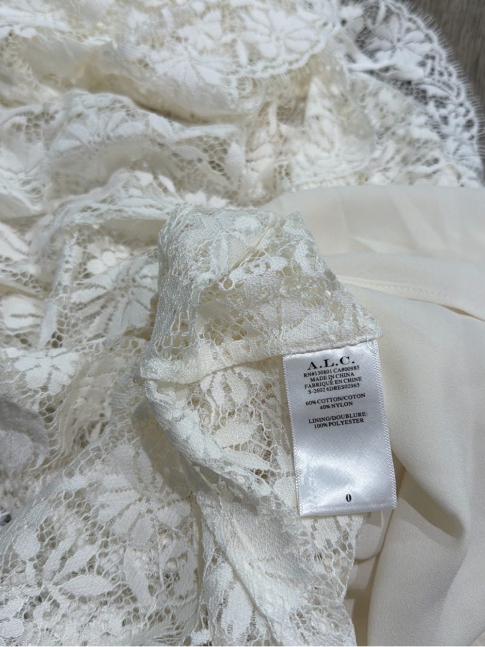 A.L.C. Astra lace mini dress - Picture 6 of 6